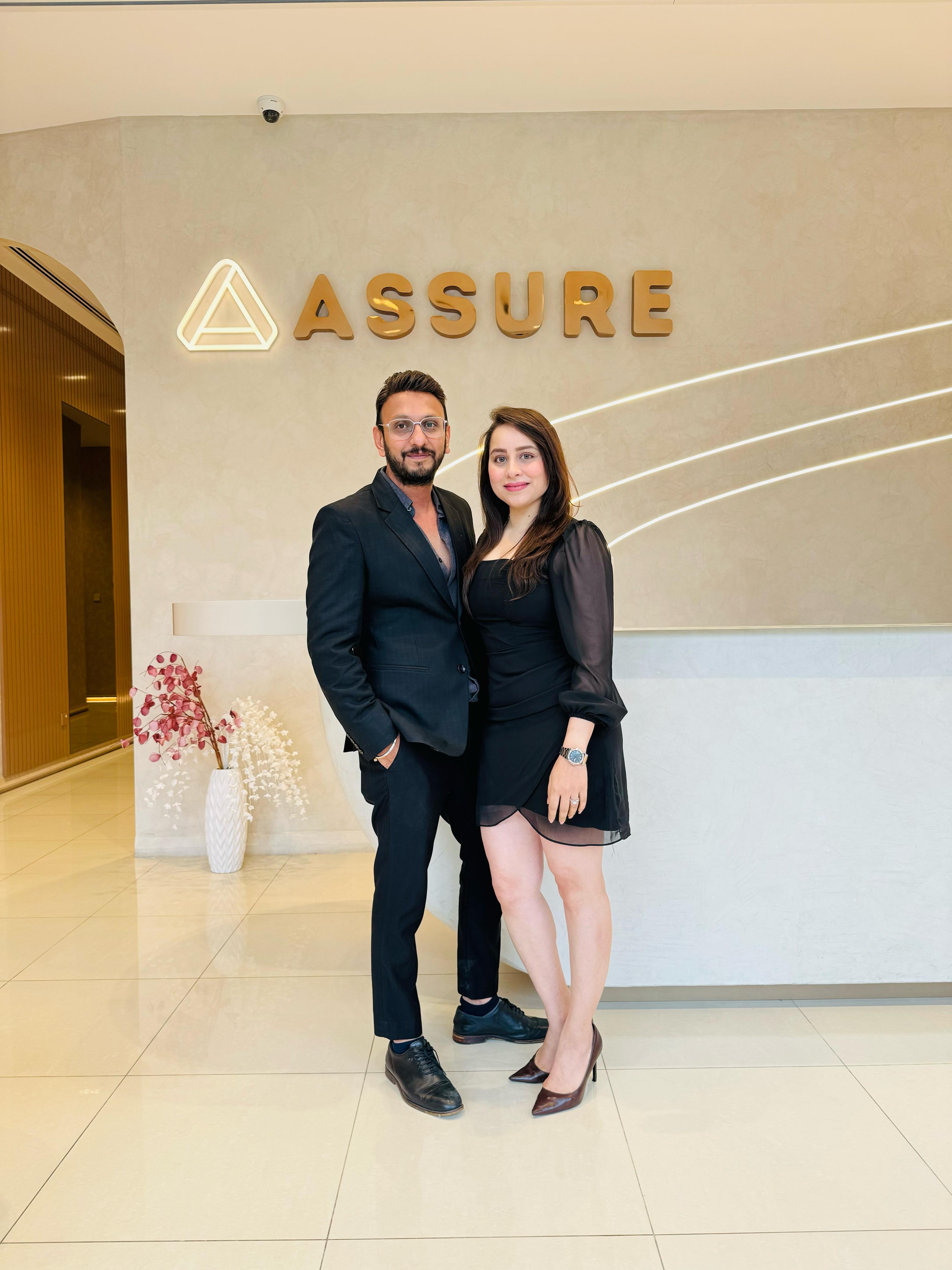 Dr. Abhishek Pilani and Dr. Priyanka Pilani, Founders of Assure Clinic